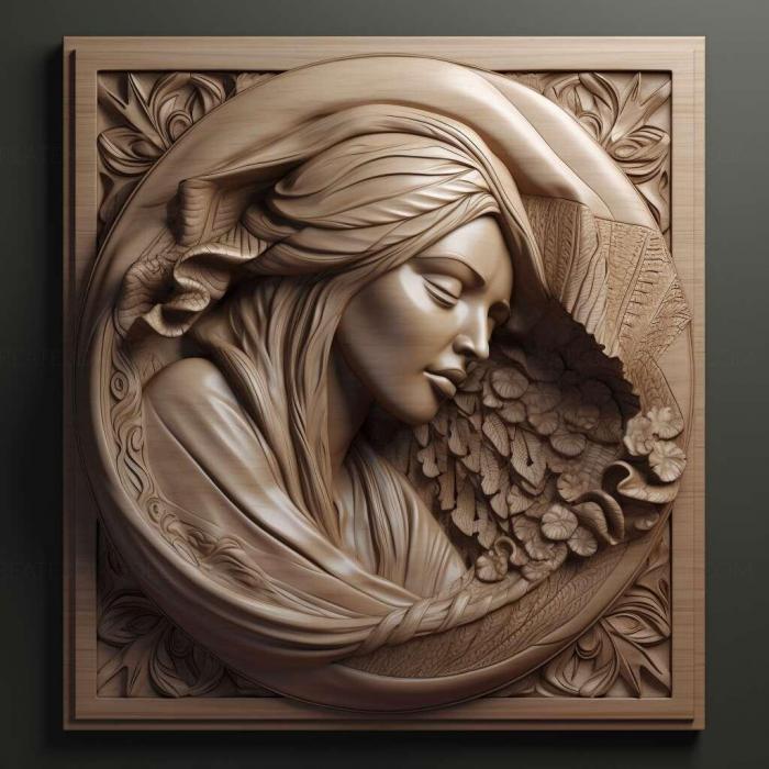 نموذج ثلاثي الأبعاد لآلة CNC 3D Art 